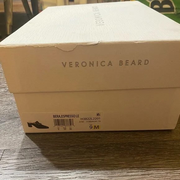 Veronica Beard Bera Mules in Espresso - Picture 6 of 7